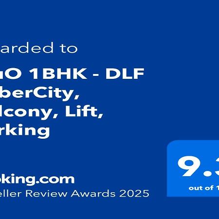 Bluo 1Bhk - Dlf Cybercity, Balcony, Lift, Parking Gurgáon Kültér fotó